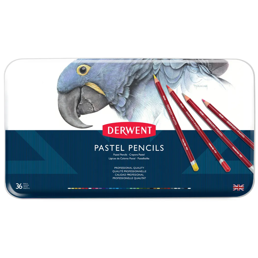 Pastel Färgpennor 36-set