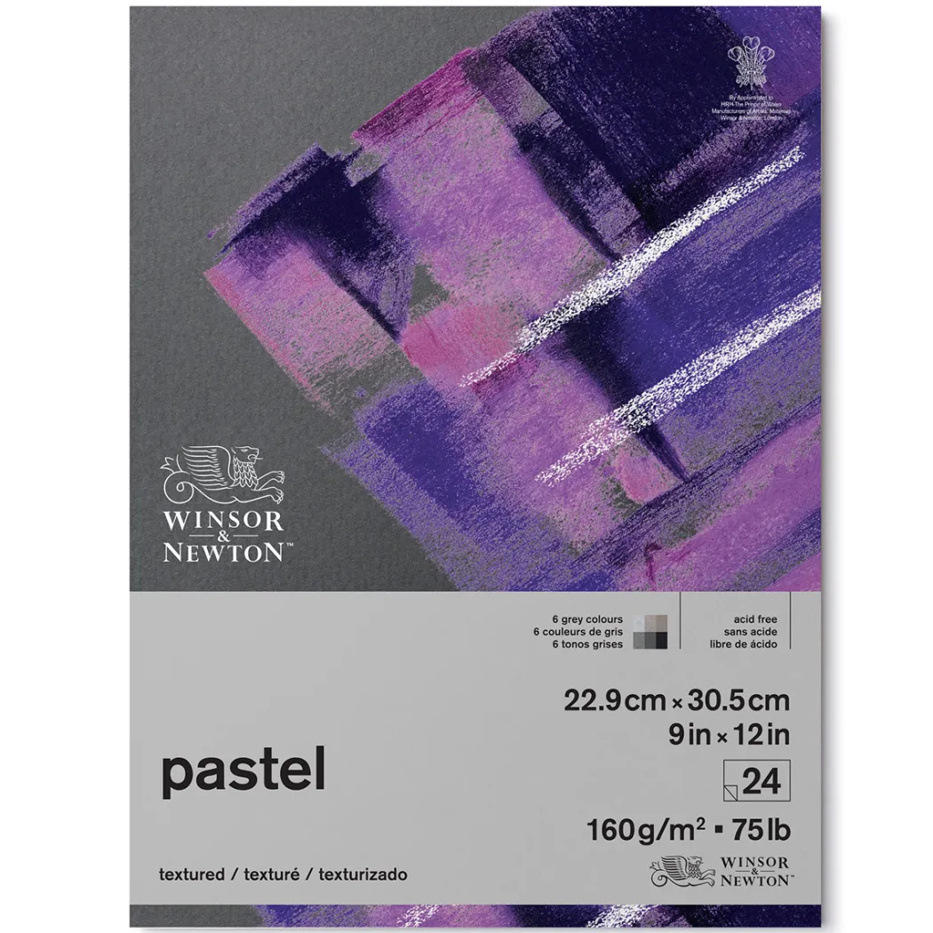 Pastellblock Grey 23x31 cm 160g
