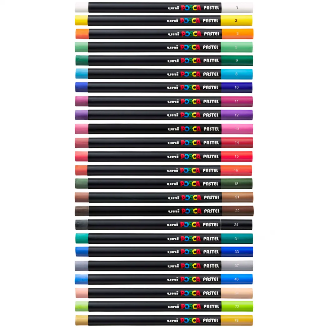 Pastellkritor 24-set