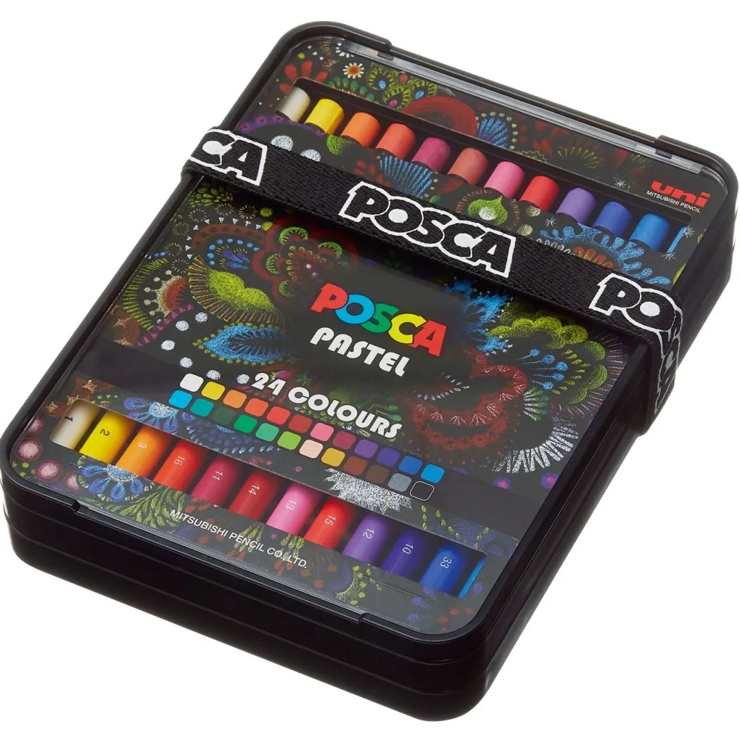Pastellkritor 24-set