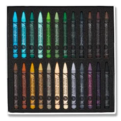 Pastellpennor korta 48-set