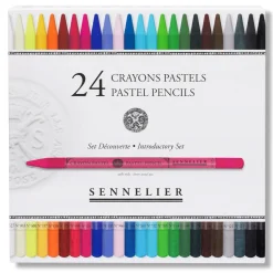 Pastellpennor 24-set