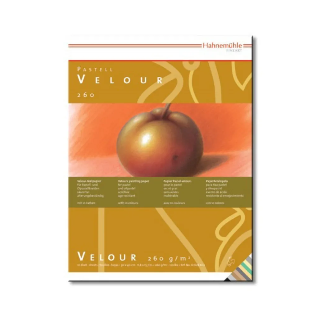 Pastell Velour Paper A4 Colored