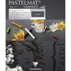 Pastelmat Konstnärsblock Anthracite 24x30 cm