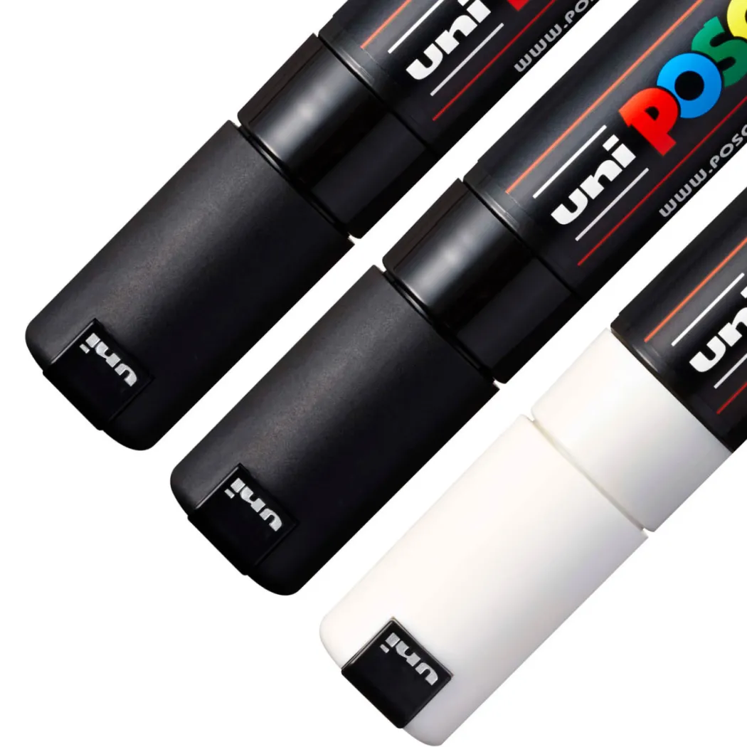PC-7M Black/White 3-set