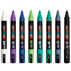 PC-5M Cool tones 8-set