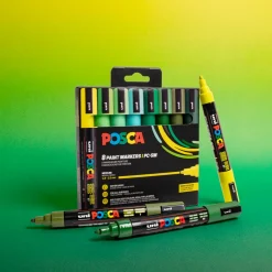 PC-5M Green Colours 8-set