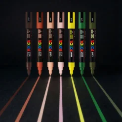 PC-5M Green Colours 8-set