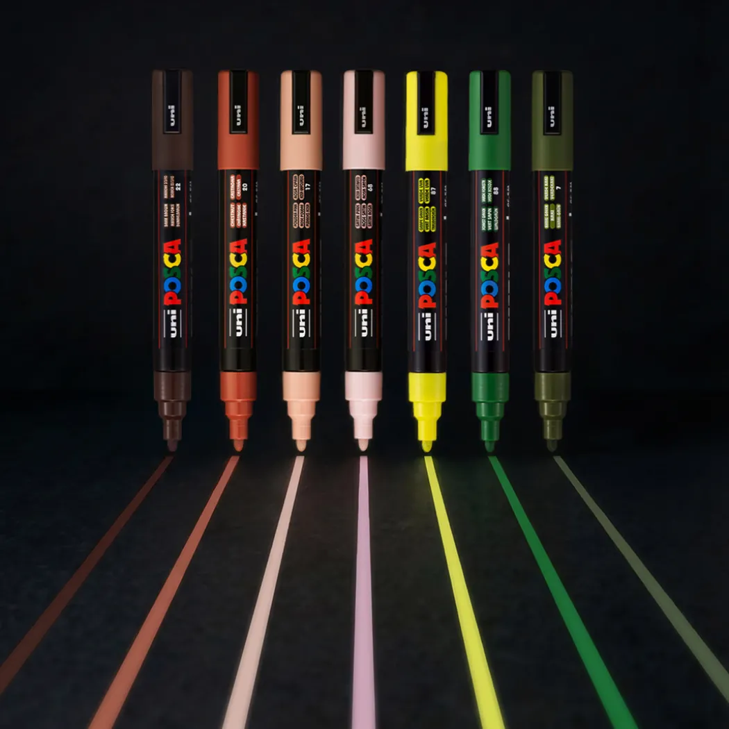 PC-5M Green Colours 8-set