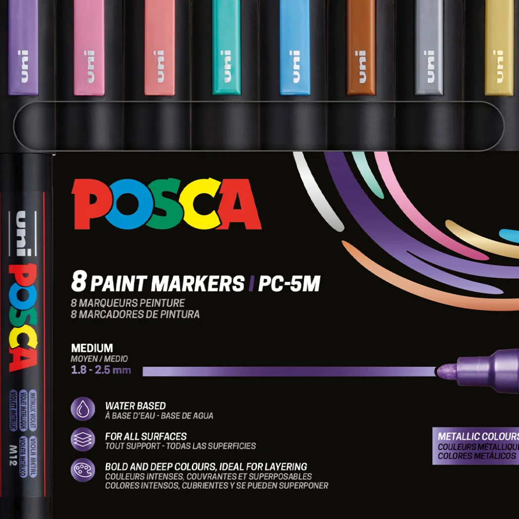 PC-5M Metallic 8-set