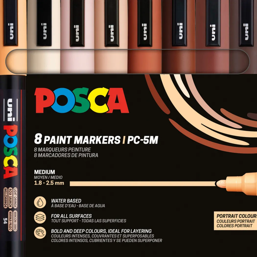 PC-5M Portrait Colours 8-set