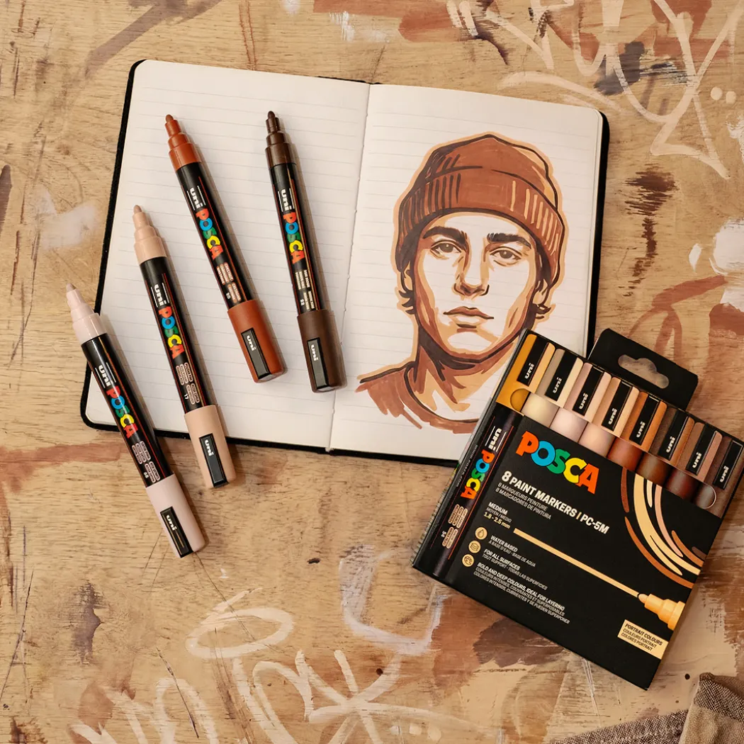PC-5M Portrait Colours 8-set