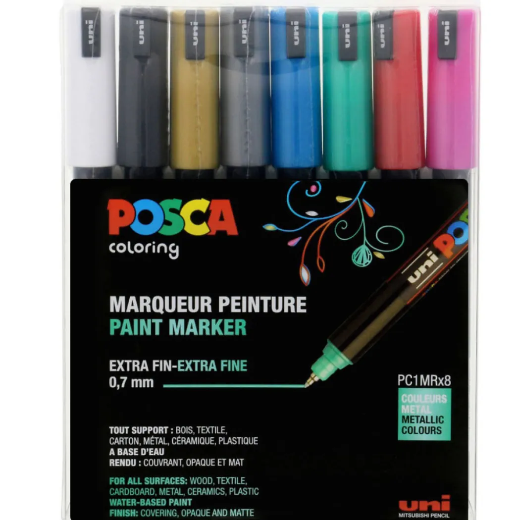 PC-1MR Metallic 8-set