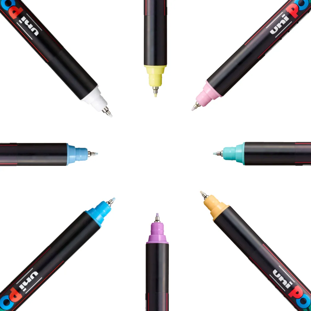 PC-1MR Soft Colours 8-set