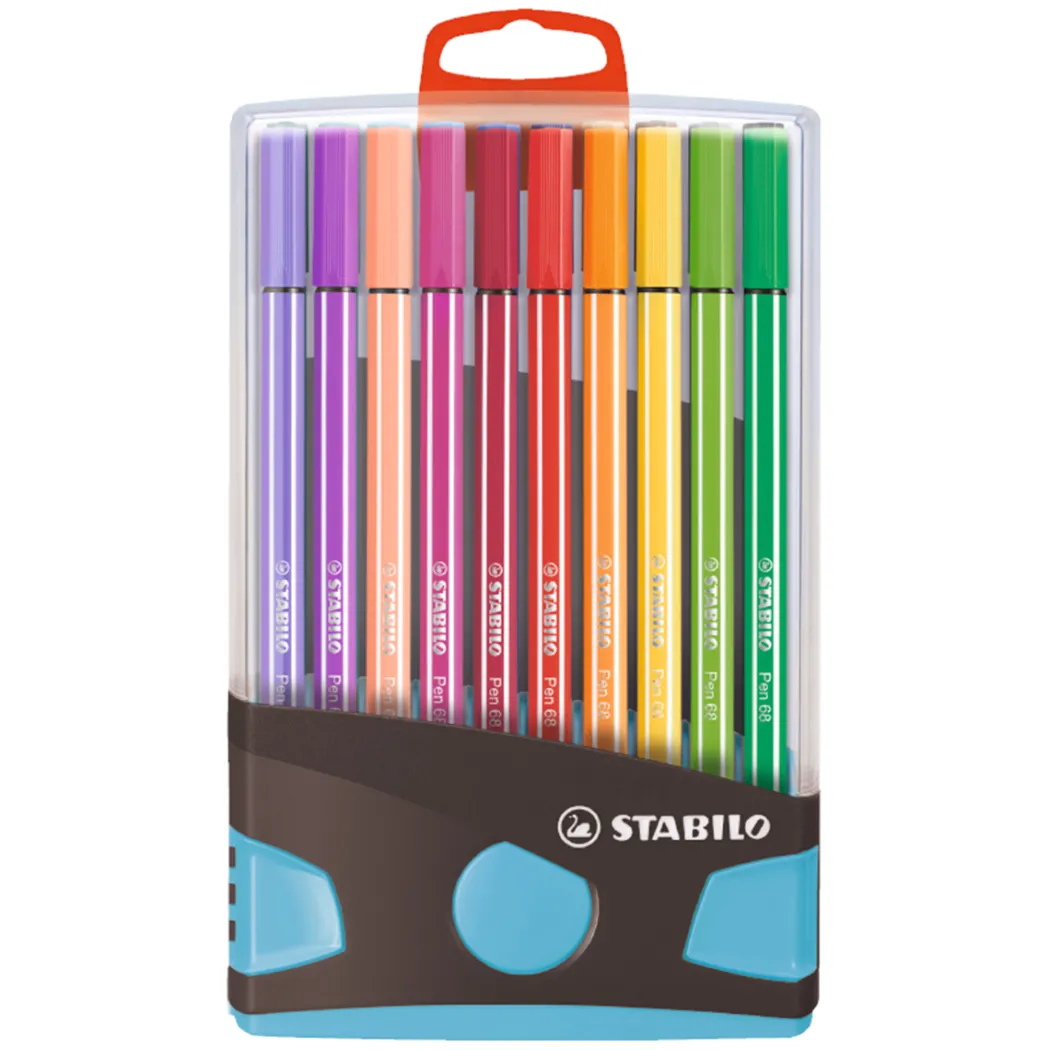 Pen 68 Fiberpenna Colorparade 20-pack