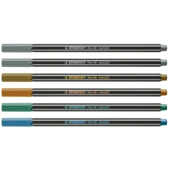 Pen 68 Metallic 6-set
