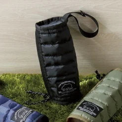 Pennfodral Faux Down Svart