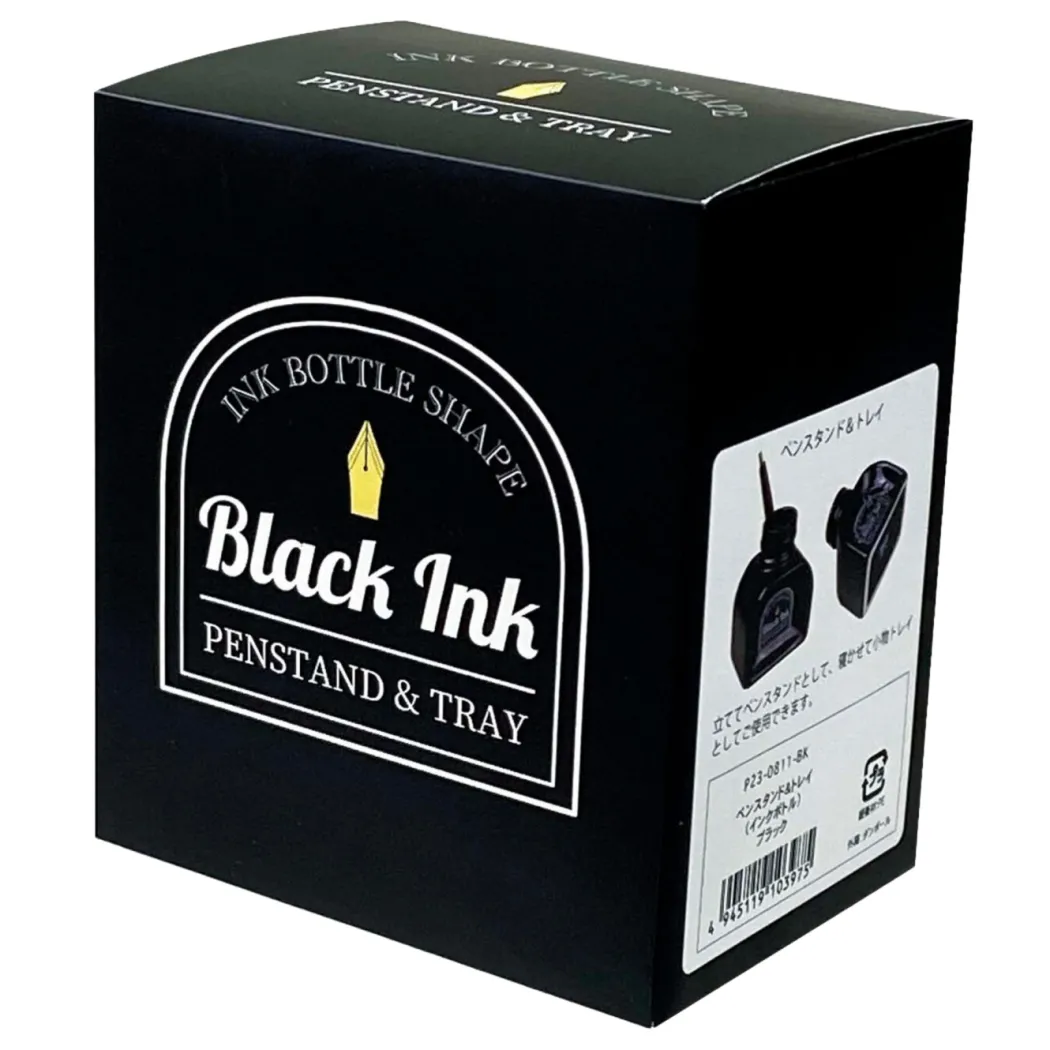 Pennställ Bläckflaska Svart