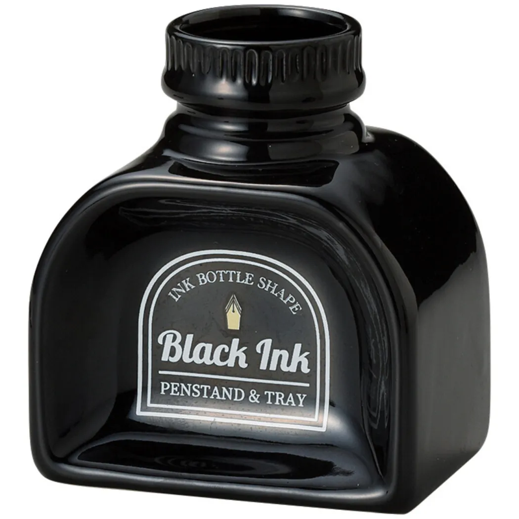 Pennställ Bläckflaska Svart