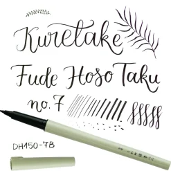 Penselpenna Fude Pen Hoso-Taku No.7
