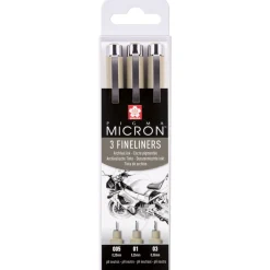Pigma Micron Fineliner 3-set (1)