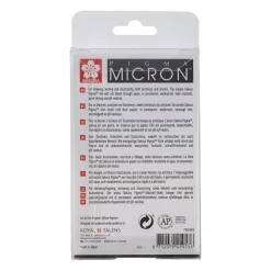 Pigma Micron Fineliner 8-set Black