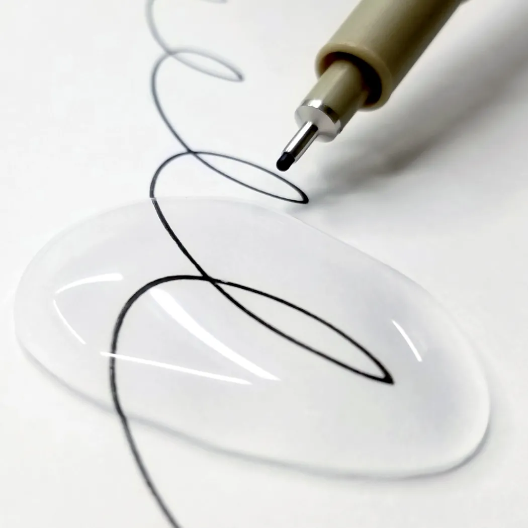Pigma Micron Fineliner 6-set + 1 Brush Pen