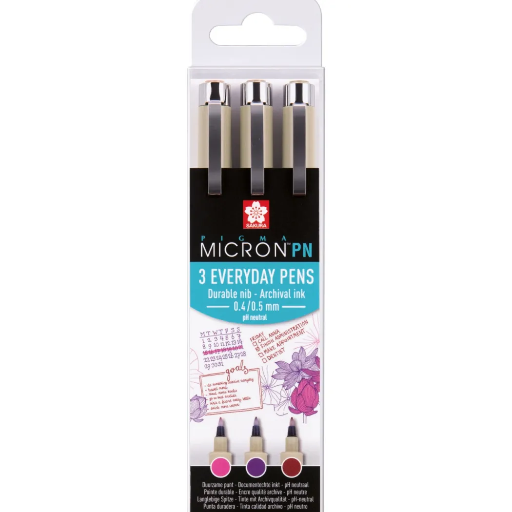 Pigma Micron PN Wallet 3-pack Crafts