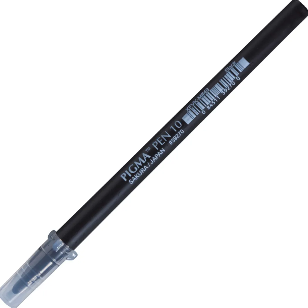Pigma Pen Black 10 0.7mm
