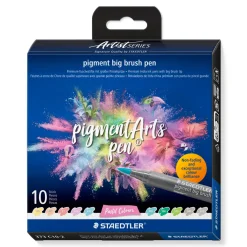 Pigment Arts Big Brush Pen 10-set Pastel