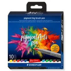 Pigment Arts Big Brush Pen 10-set Basic