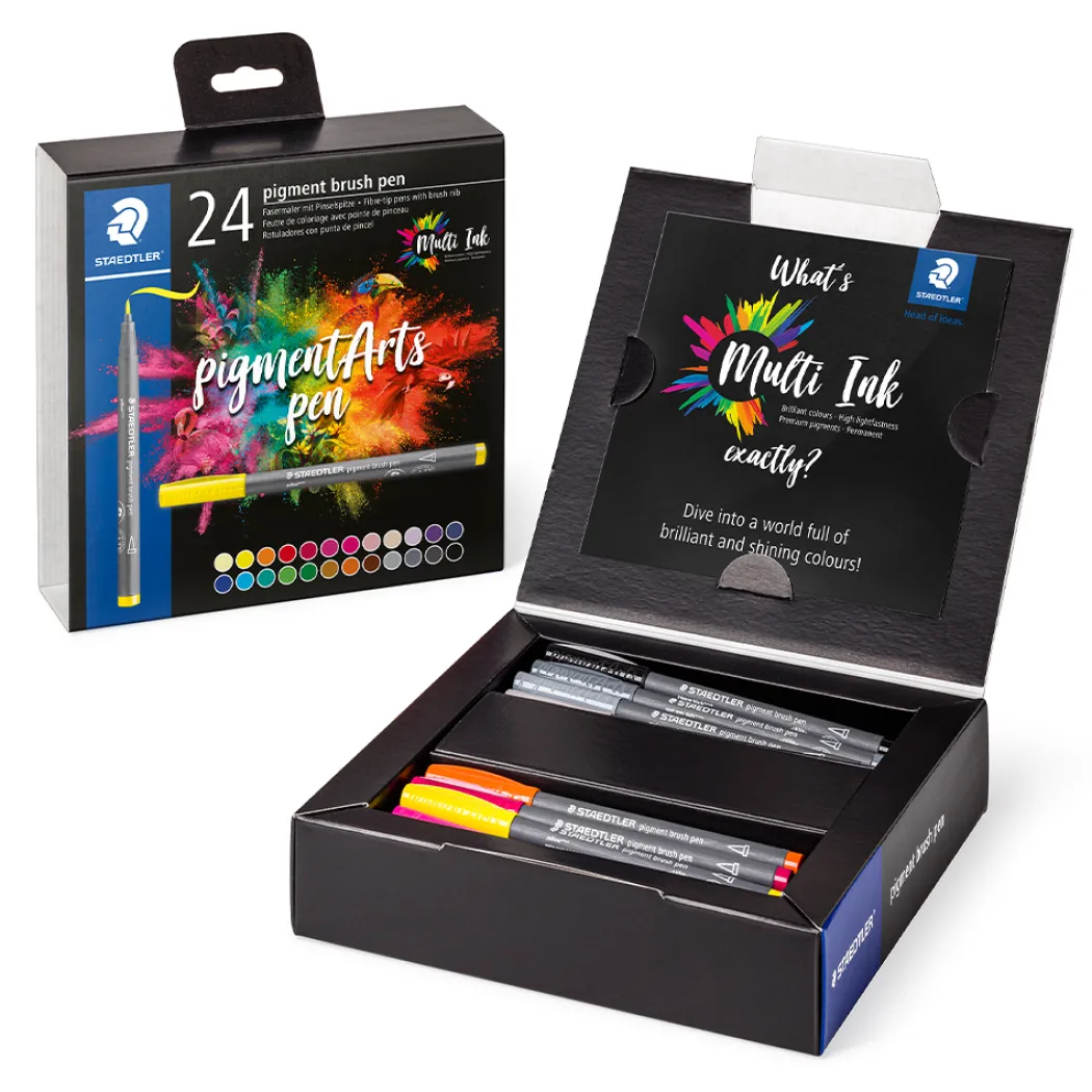Pigment Arts Brush Pen 24-set