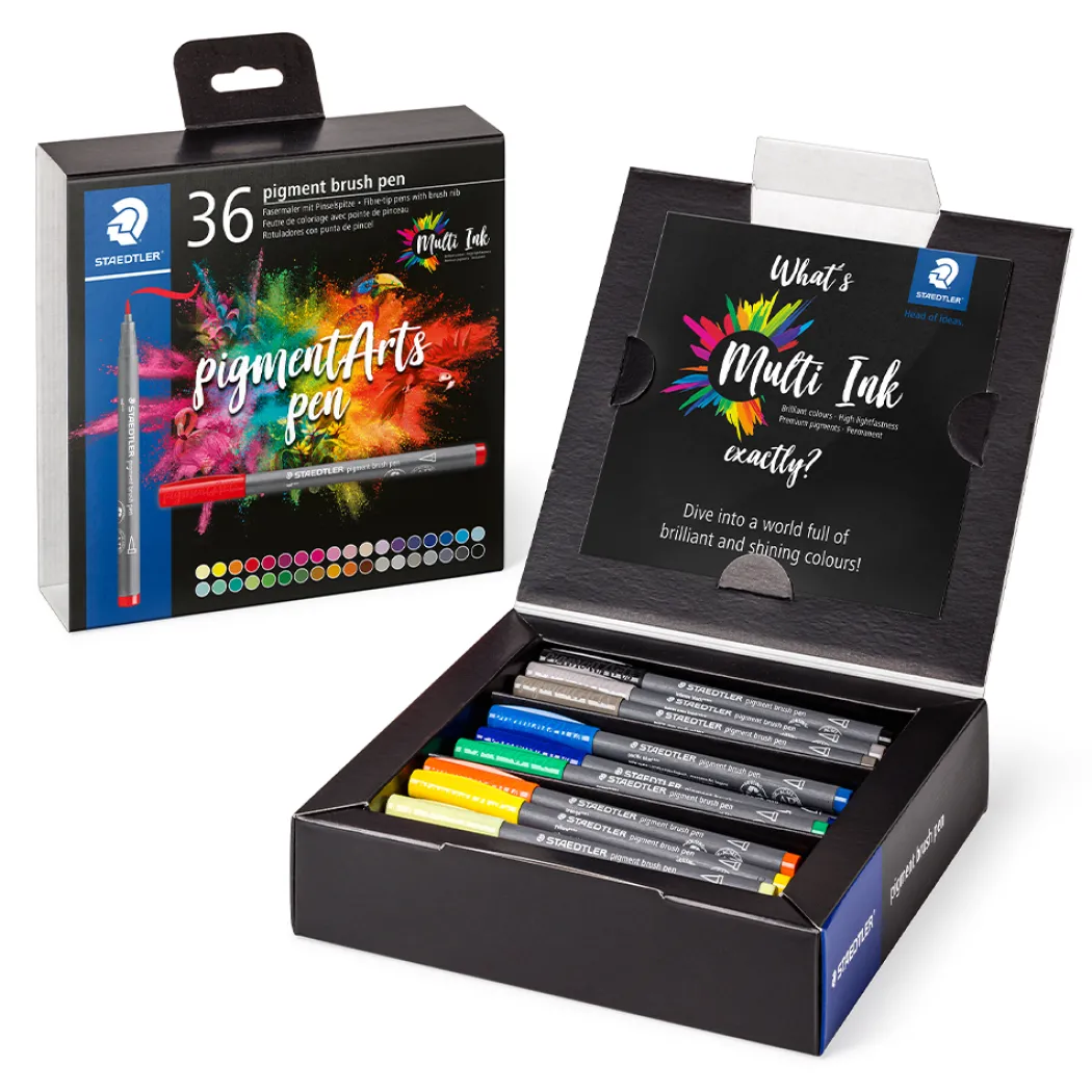 Pigment Arts Brush Pen 36-set