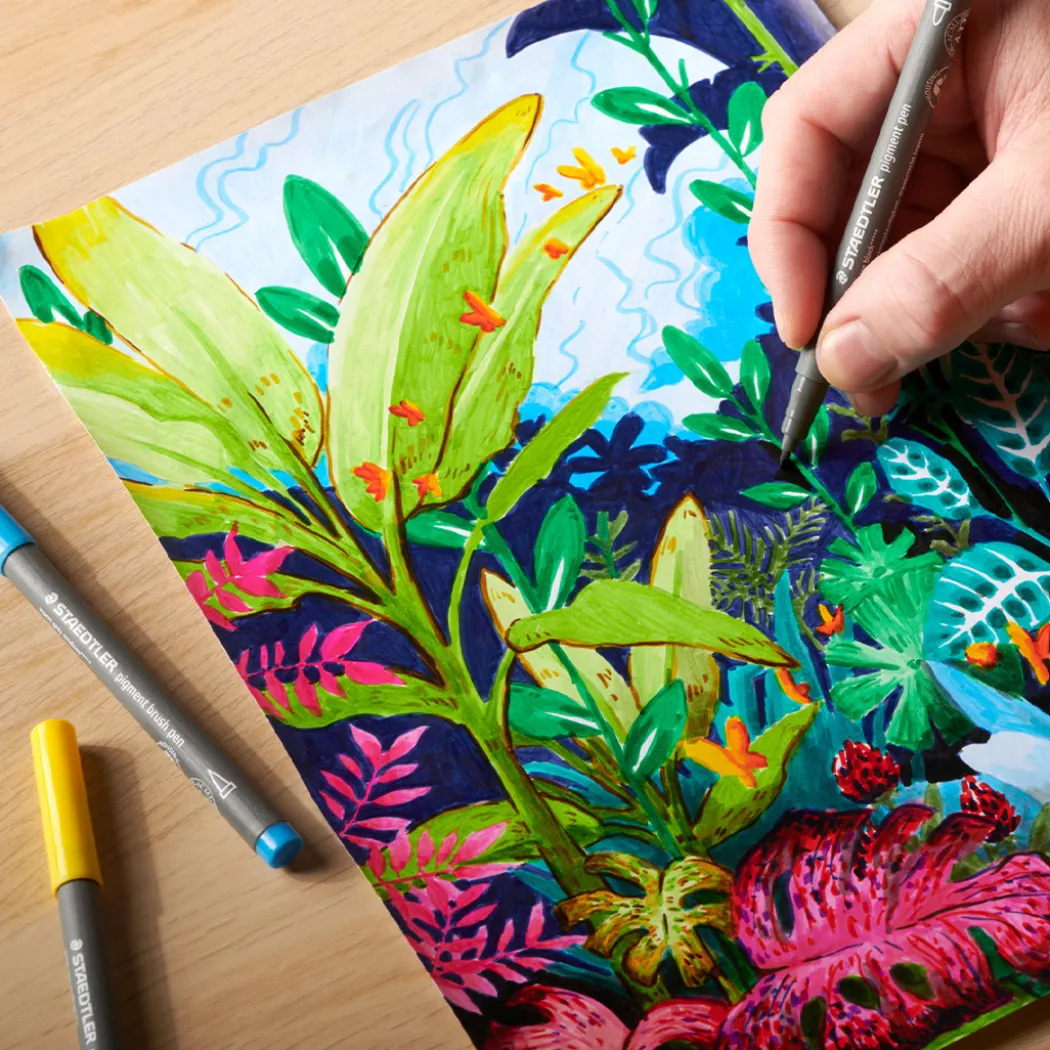 Pigment Arts Brush Pen 60-set