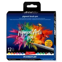 Pigment Arts Brush Pen 12-set Basic