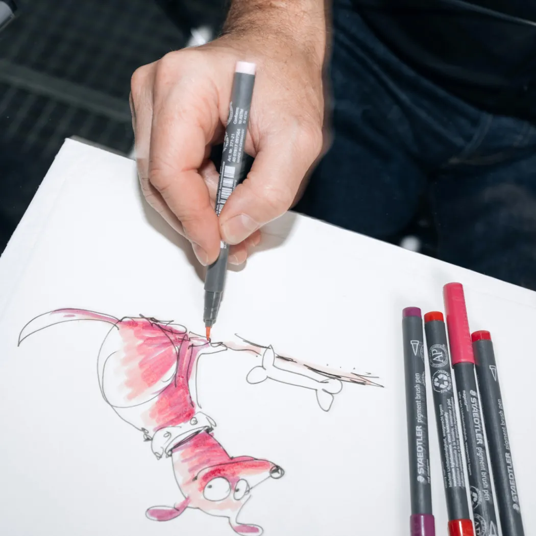 Pigment Arts Brush Pen 12-set Cool