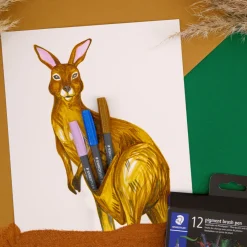 Pigment Arts Brush Pen 12-set Nature