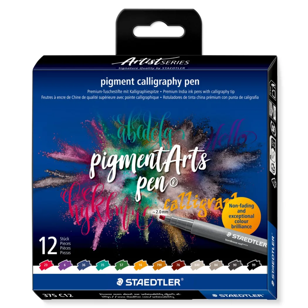 Pigment Arts Kalligrafipennor 12-set