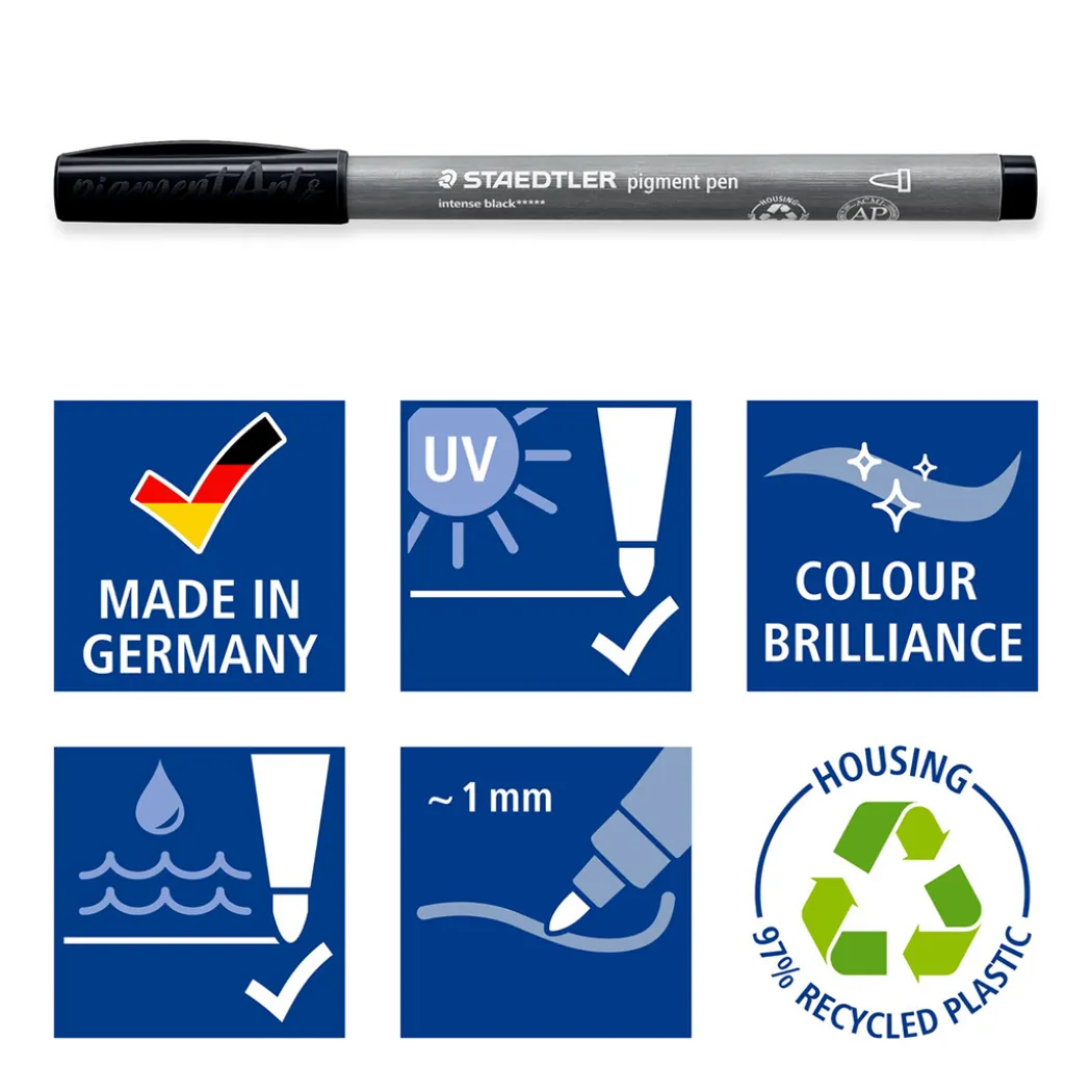 Pigment Arts Pen Svart