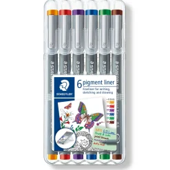 Pigment Liner Color 0.5 mm 6-set
