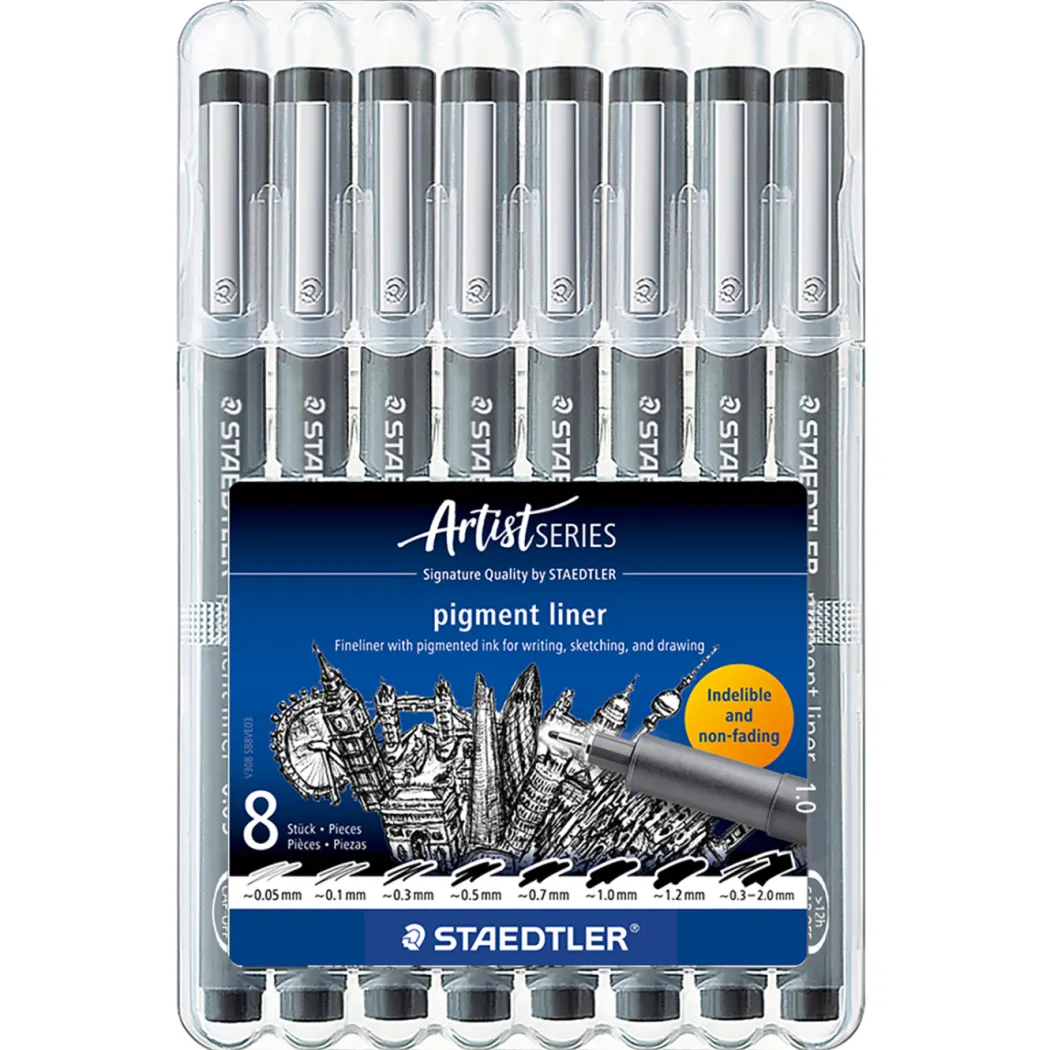 Pigment Liner 8-set