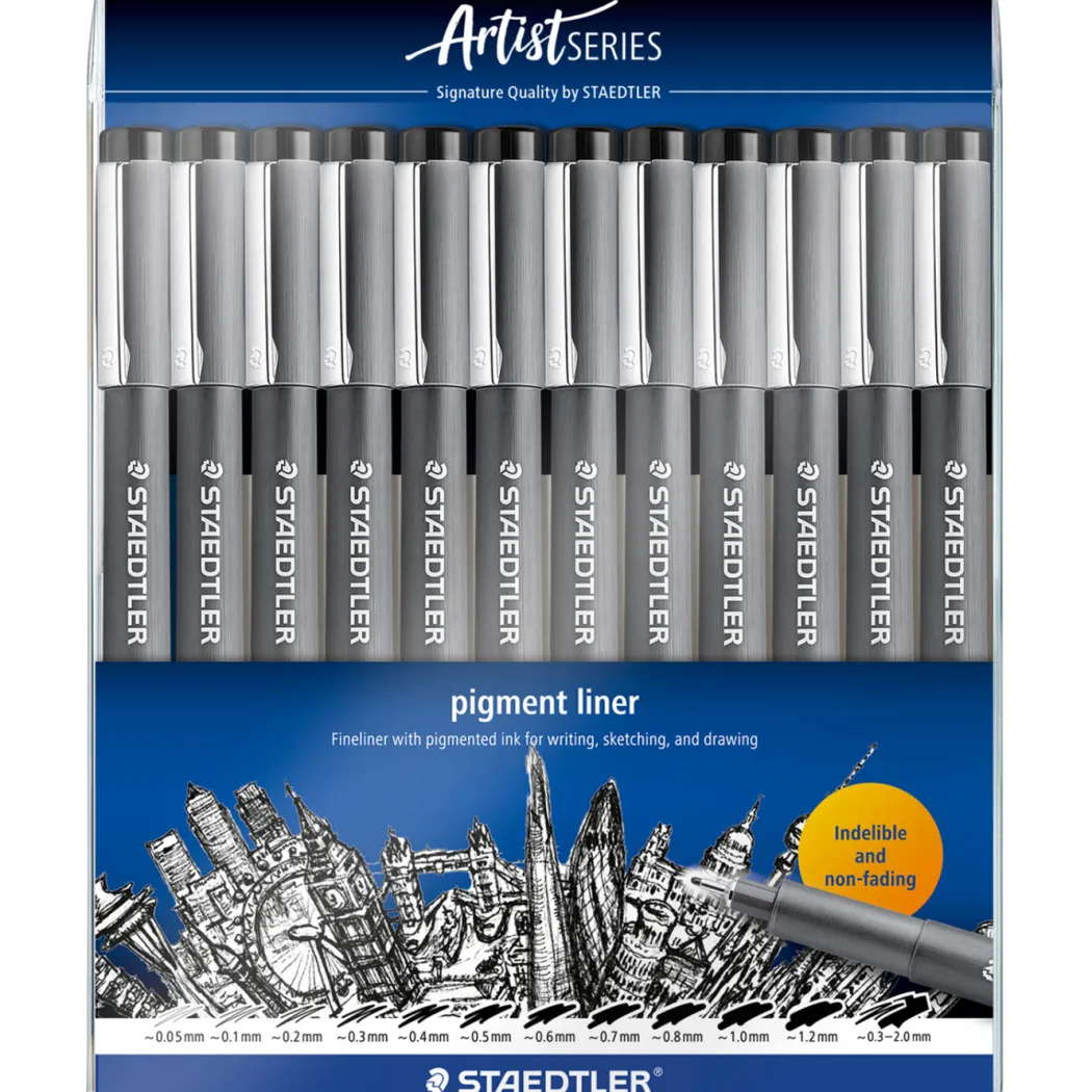Pigment Liner 12-set