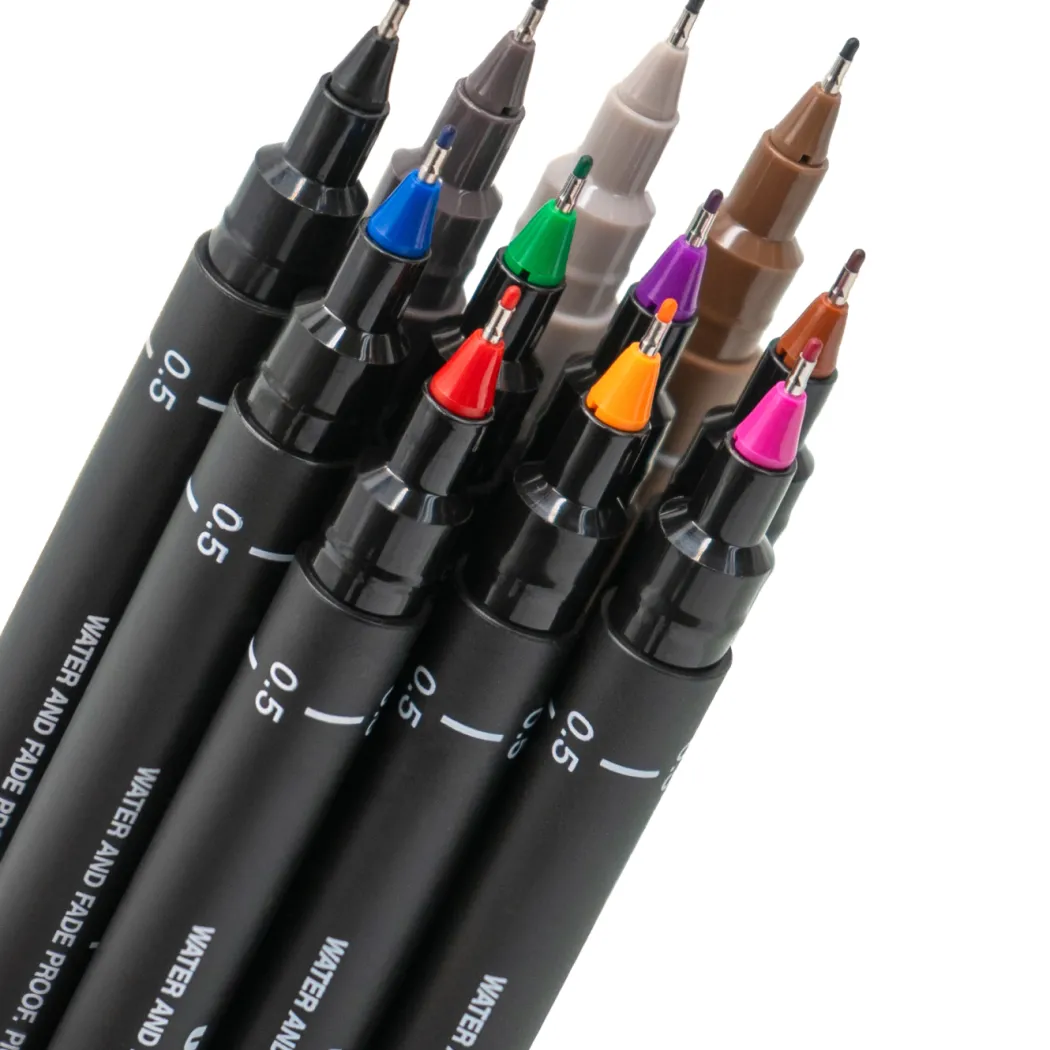Pin Fine Line Colours 8-set