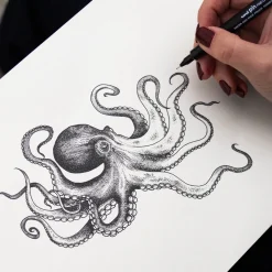 Pin Fine Line Dotwork Set