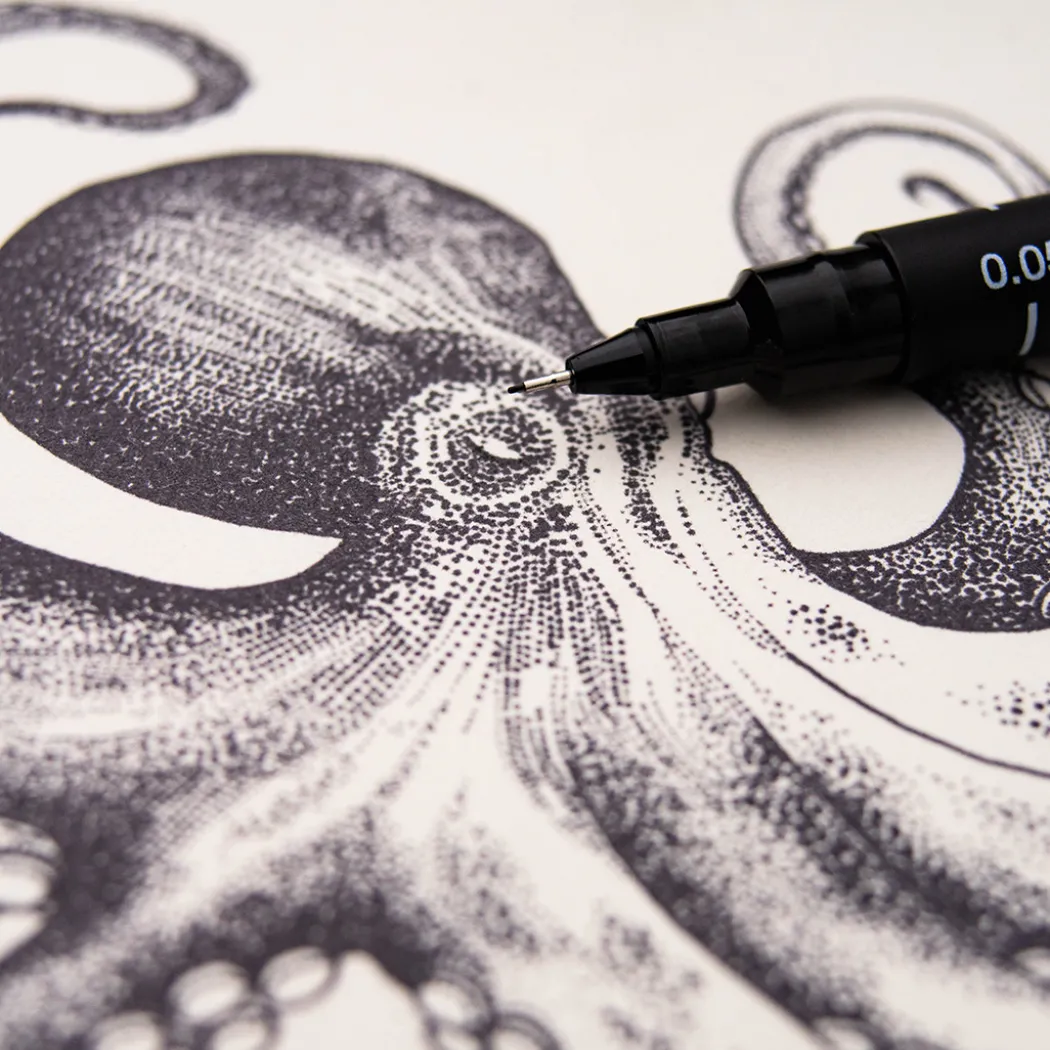 Pin Fine Line Dotwork Set