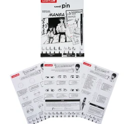 Pin Fine Line Manga Set