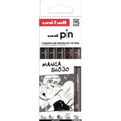 Pin Fine Line 5-set Manga Shojo