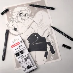 Pin Fine Line 5-set Manga Shojo