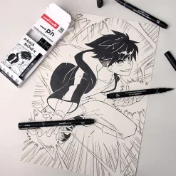 Pin Fine Line 5-set Manga Shonen