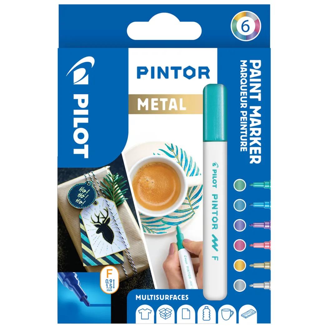 Pintor Fine 6-pack Metallic